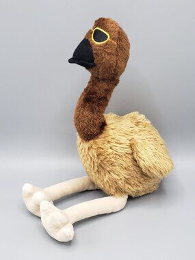Limu Emu Plush 15" Liberty Mutual Mascot Ostrich Stuffed Animal Advertising Toy